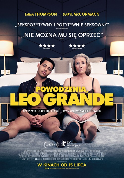 Plakat filmu Powodzenia, Leo Grande Plakat filmu Powodzenia, Leo Grande