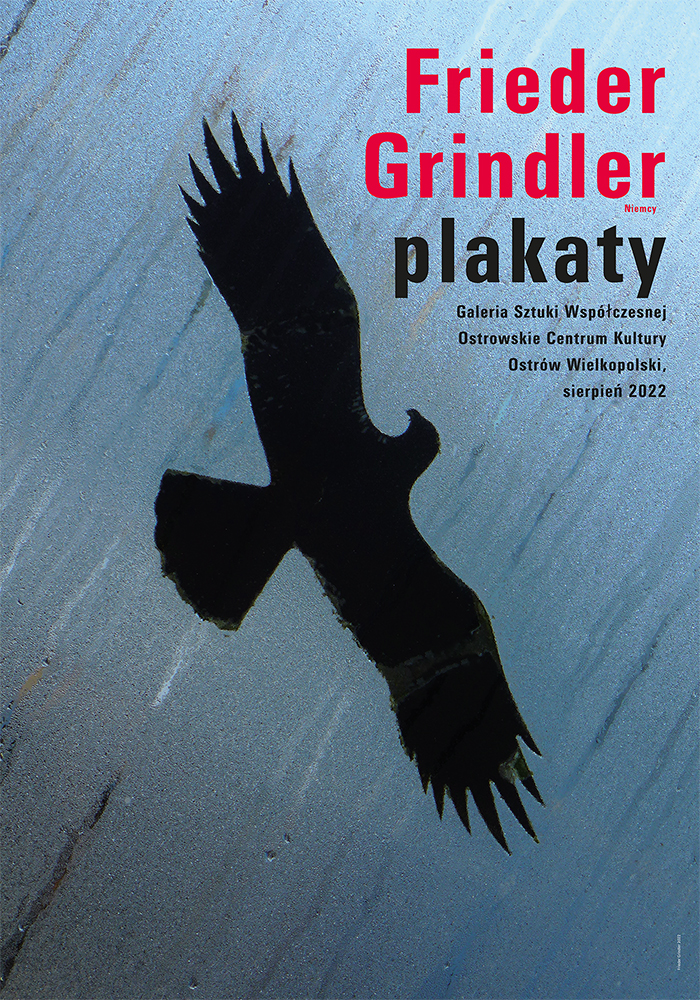 Plakat wstawy Frieder Grindler | Plakaty Plakat wystawy Frieder Grindler | Plakaty