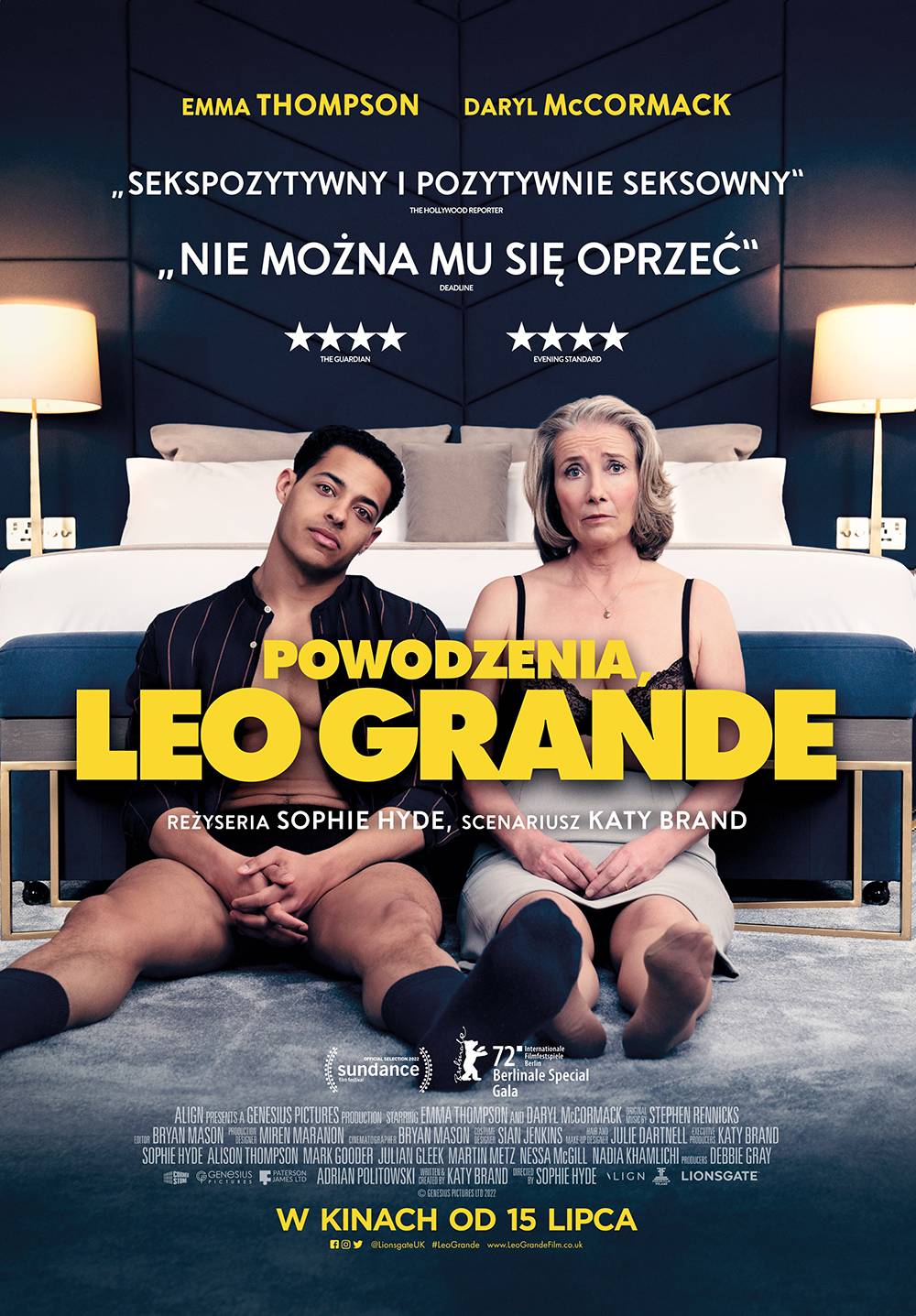 Plakat filmu Powodzenia, Leo Grande Plakat filmu Powodzenia, Leo Grande