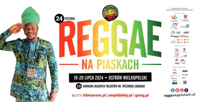 Ilustracja do artykułu: Reggae na Piaskach już w weekend!