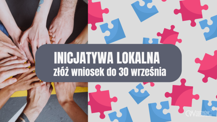 Ilustracja do artykułu: Nabór wniosków w ramach Inicjatywy Lokalnej tylko do końca września