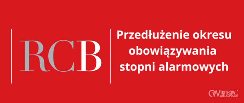 Ilustracja do artykułu: Przedłużenie obowiązywania stopni alarmowych do 28 lutego 2025 r.