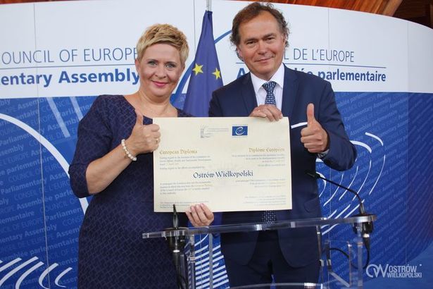 Ilustracja do artykułu: Dyplom Europejski dla Ostrowa Wielkopolskiego