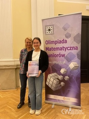 Ilustracja do artykułu: Z dumą informujemy o sukcesach Niny Głowackiej, uczennicy klasy 6