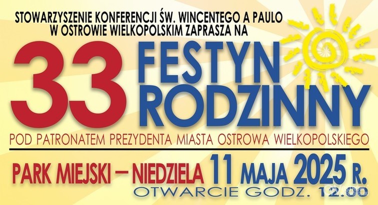 Ilustracja do artykułu: Zaproszenie na 33. Festyn Rodzinny