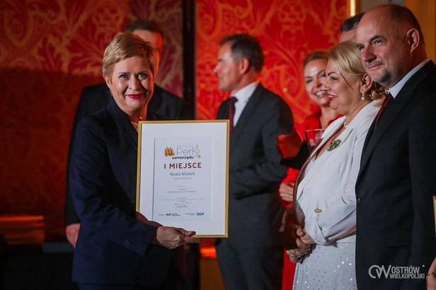 Ilustracja do artykułu: Beata Klimek Perłą Samorządu 2025