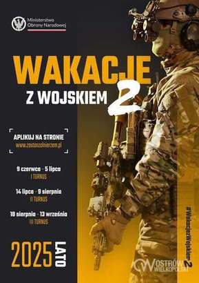 Ilustracja do artykułu: Wakacje z Wojskiem 2 – Twoje lato. Twoja przygoda. Twoja decyzja.