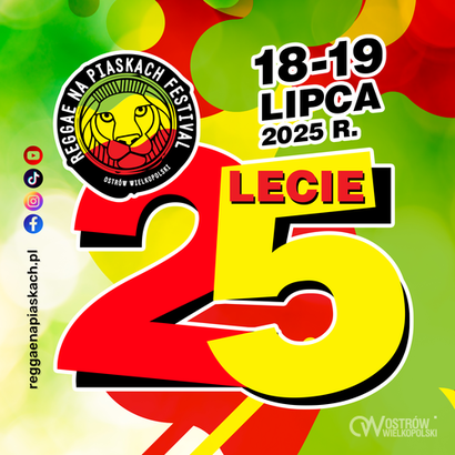 Ilustracja do artykułu: Jubileuszowy festiwal Reggae na Piaskach