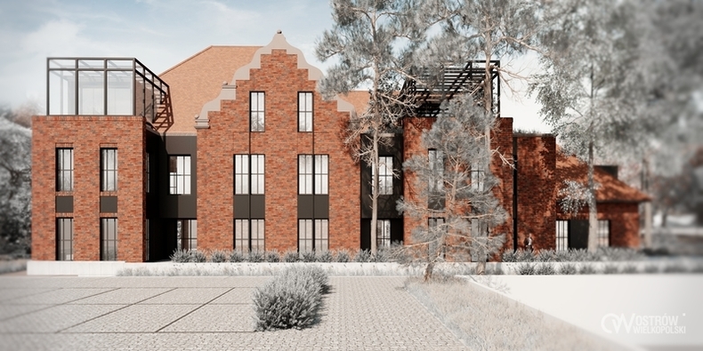 Ilustracja do artykułu: W centrum Ostrowa powstaną mieszkania chronione