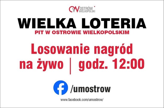 Ilustracja do artykułu: Losowanie nagród w loterii PIT! Już dziś 