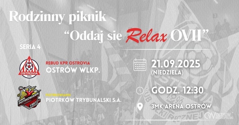 Ilustracja do artykułu: Zapraszamy na piknik 'Oddaj się relaxOVII'