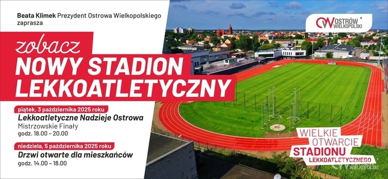 Ilustracja do artykułu: Zobacz nowy STADION LEKKOATLETYCZNY