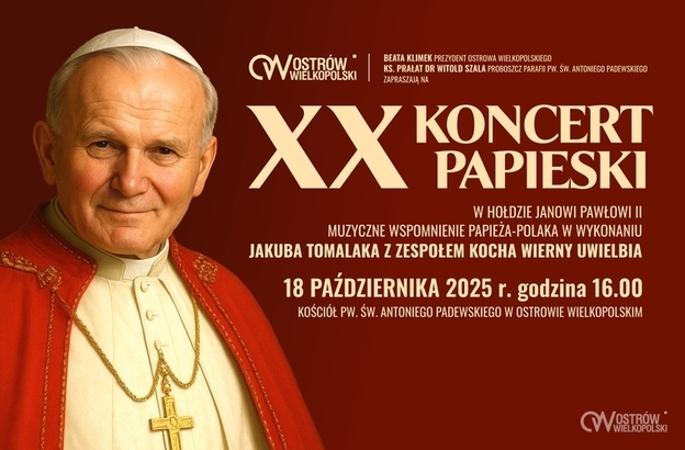 Ilustracja do artykułu: XX Koncert Papieski w Ostrowie Wielkopolskim