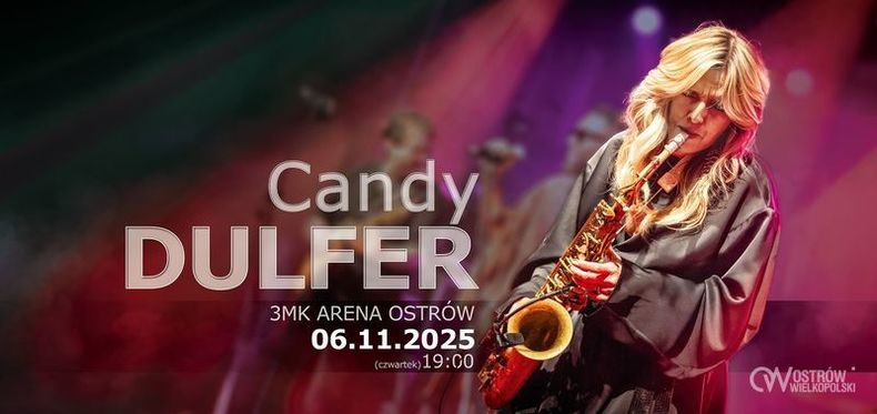 Ilustracja do artykułu: Candy Dulfer w 3mk Arenie Ostrów