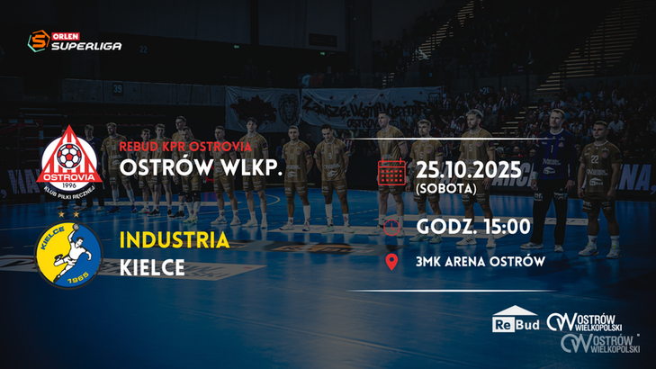 Ilustracja do artykułu: IX seria ORLEN Superligi: Rebud KPR Ostrovia vs Industria Kielce 