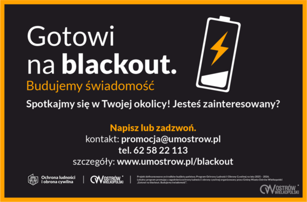 Ilustracja do artykułu: Mieszkańcy Ostrowa uczą się, jak być gotowym na blackout
