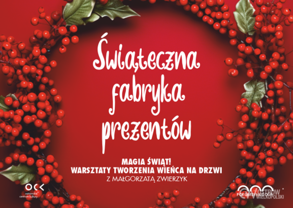 Ilustracja do artykułu: Warsztaty tworzenia wieńca na drzwi