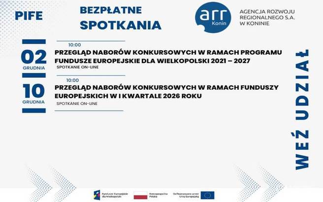 Ilustracja do artykułu: Punkt Informacyjny Funduszy Europejskich zaprasza na webinarium