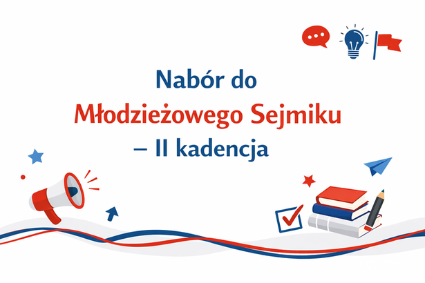 Ilustracja do artykułu: Nabór do Młodzieżowego Sejmiku