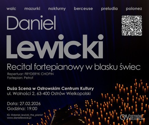 Ilustracja do artykułu: Recital fortepianowy w blasku setek świec przy muzyce Fryderyka Chopina