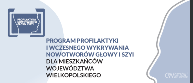 Ilustracja do artykułu: Program profilaktyki i wczesnego wykrywania nowotworów głowy i szyi dla mieszkańców Województwa Wielkopolskiego