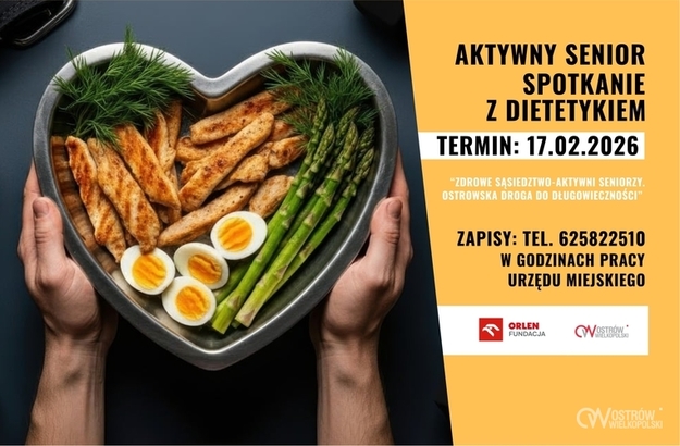 Ilustracja do artykułu: Zapraszamy Seniorów na spotkanie z dietetykiem klinicznym – Piotrem Kaźmierczakiem!