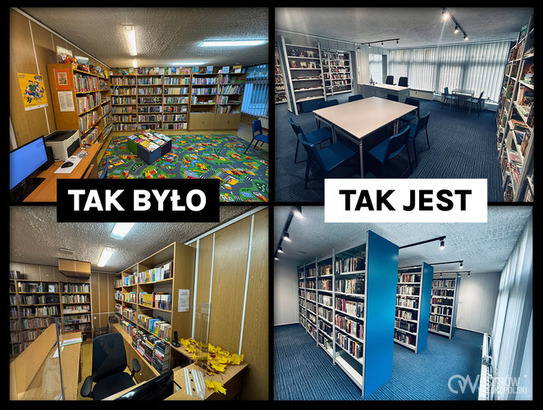 Ilustracja do artykułu: Metamorfoza na 6! Nowe oblicze bibliotecznej filii przy ulicy Komuny Paryskiej