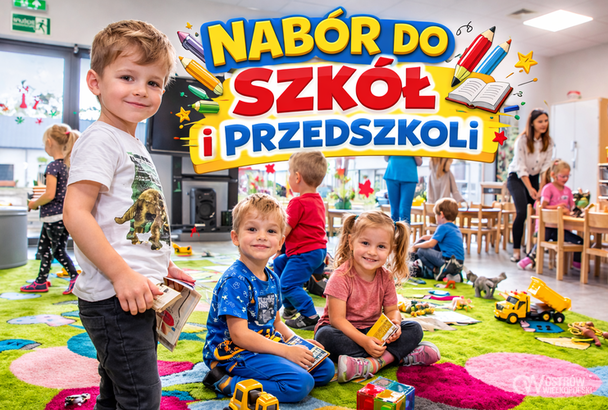 Ilustracja do artykułu: Nabór do ostrowskich przedszkoli i szkół podstawowych