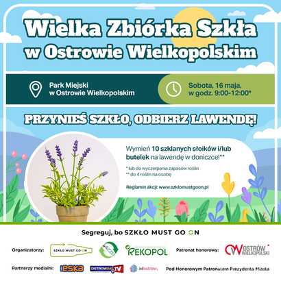 Ilustracja do artykułu: Wielka zbiórka szkła! Odbierz lawendę za szkło 