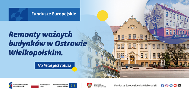 Ilustracja do artykułu: Remont ważnych budynków w Ostrowie Wielkopolskim. Na liście jest ratusz