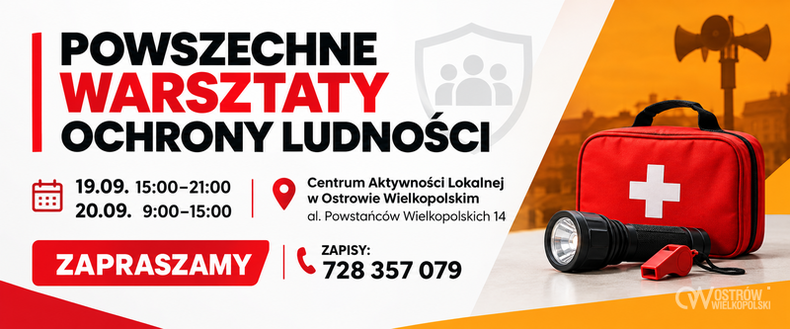 Ilustracja do artykułu: Powszechne Warsztaty Ochrony Ludności w Ostrowie Wielkopolskim