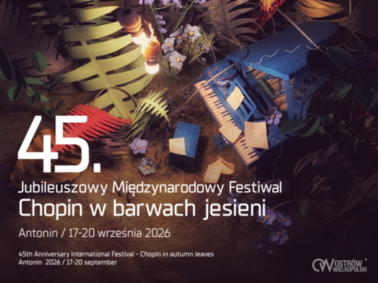 Ilustracja do artykułu: 45. Jubileuszowy Międzynarodowy Festiwal Chopin w barwach jesieni