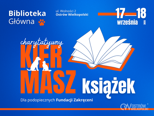 Ilustracja do artykułu: Charytatywny Kiermasz Książek