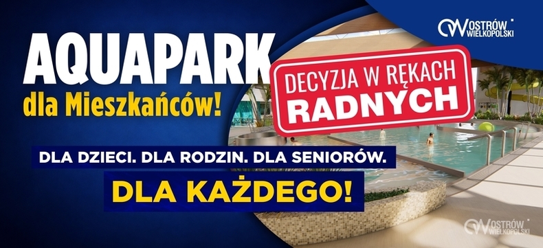 Ilustracja do artykułu: Temat budowy aquaparku powraca