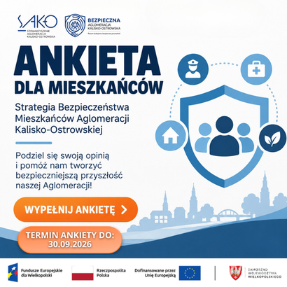 Ilustracja do artykułu: Bezpieczna Aglomeracja Kalisko-Ostrowska - Twój głos ma znaczenie!