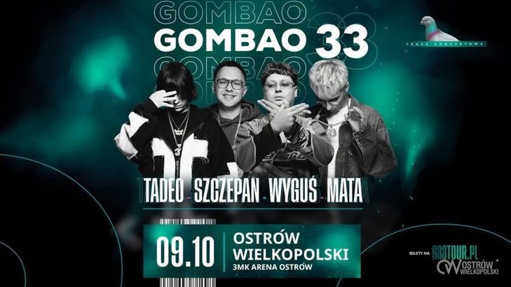 Ilustracja do artykułu: Koncert Gombao 33 w 3mk Arenie Ostrów
