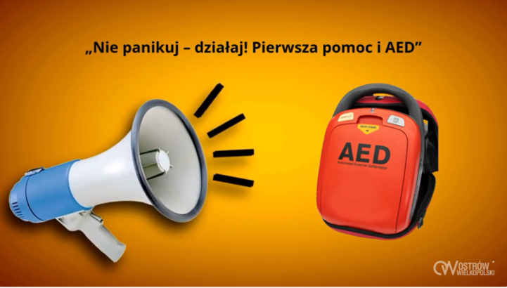 Ilustracja do artykułu: AED ratuje życie. Zobacz, jak z niego skorzystać