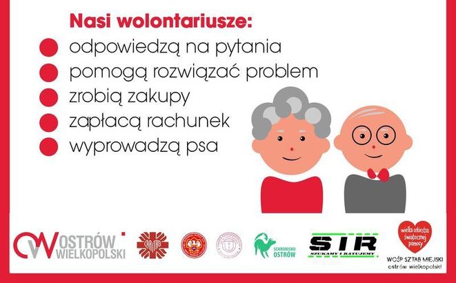 Ilustracja do artykułu: Wolontariusze pomagają seniorom