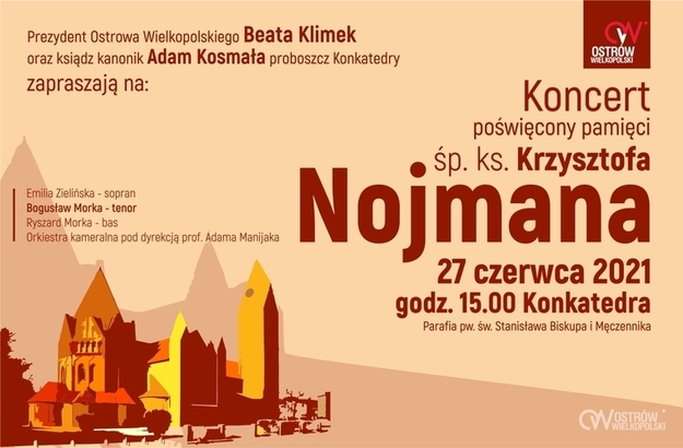 Ilustracja do artykułu: Koncert poświęcony pamięci śp. ks. Krzysztofa Nojmana