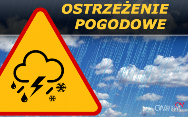 Ilustracja do artykułu: Zmiana ostrzeżenia drugiego stopnia o silnym deszczu z burzami