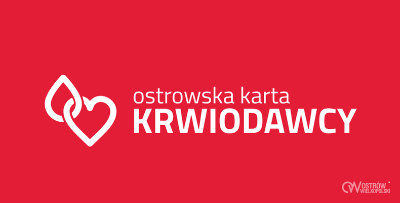 Ilustracja do artykułu: Ostrowska Karta Krwiodawcy już od 1 marca