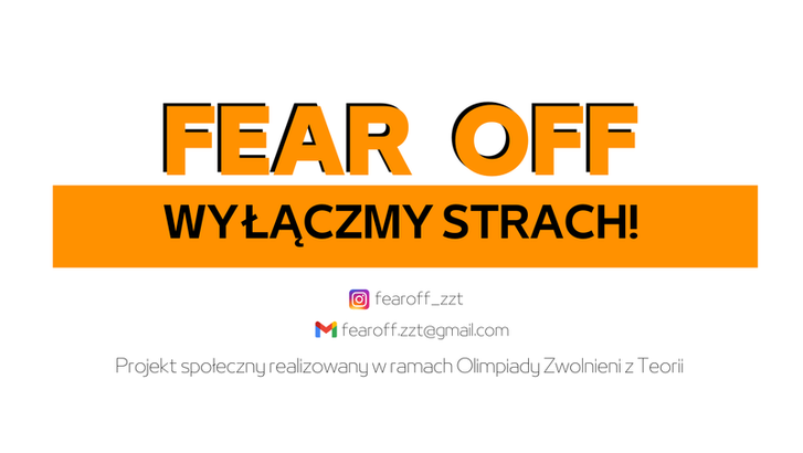 Ilustracja do artykułu: Fear OFF - wyłączmy strach