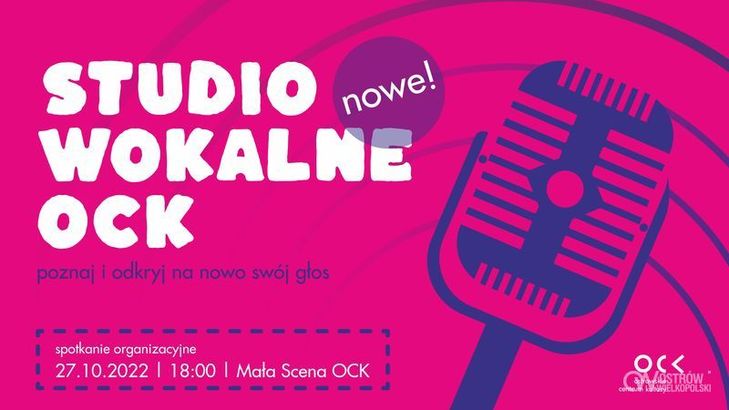 Ilustracja do artykułu: Nowe studio wokalne - spotkanie w czwartek!