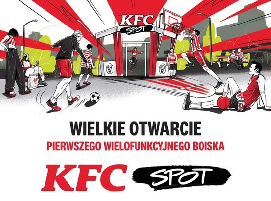 Ilustracja do artykułu: KFC stawia na sport i zaprasza na otwarcie boiska