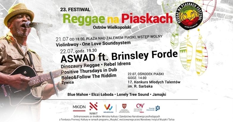 Ilustracja do artykułu: Reggae na Piaskach 2023 – przewodnik festiwalowy co, gdzie, kiedy?