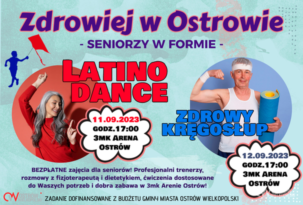 Ilustracja do artykułu: Latino dance i ćwiczenia na kręgosłup dla seniorów. Bezpłatnie! 