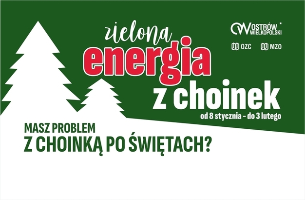 Ilustracja do artykułu: Oddaj choinkę na zieloną energię. Akcja trwa do jutra