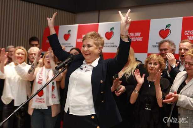 Ilustracja do artykułu: Prezydent Beata Klimek zwycięża w II turze wyborów