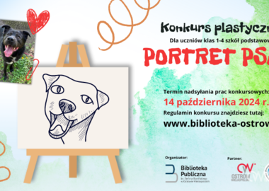 Ilustracja do artykułu: Konkurs plastyczny „Portret Psa”. Pokaż swój talent