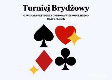 Ilustracja do artykułu: Turniej Brydżowy o Puchar Prezydent Miasta Ostrowa Wielkopolskiego